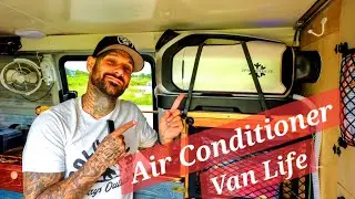 Installing Air Conditioner In Camper Van - Zero Breeze Portable Air Conditioner
