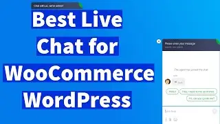 Add Livechat to WordPress or WooCommerce Store | Best Live Chat for WooCommerce