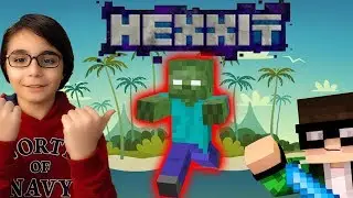 Zombi Sesleri!!! | Minecraft Hexxit #6