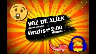 ✔🔊¡Como hacer VOZ DE ALIEN o VIBRATO en AUDACITY Gratis!✔🔊
