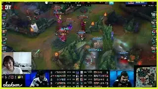 Doublelift, Meteos & Sneaky  React to Jensen Azir Bug