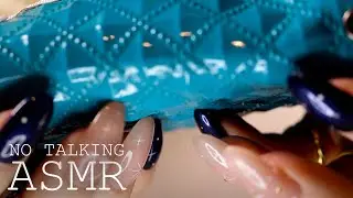 ASMR 1h Textured scratching & light tapping Background ASMR (🎧 NO TALKING)