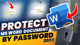 How to Protect Word Document with Password | Learn MS Word 2024 Basic to Advanced | Hindi/Urdu