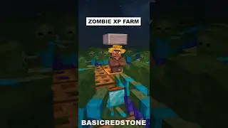 Minecraft Zombie XP Farm! #shorts