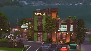 Myshuno Lounge 🥂🪩🎤  - The Sims 4 Speed Build
