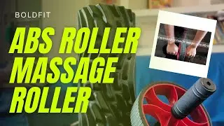 BOLDFIT Massage and Abs Roller Unboxing | Foam Roller | Review | Feedback