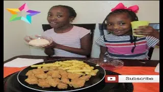 CHICKEN NUGGETS CHALLENGE ASMR Mukbang *No Talking | N.E Let's Eat