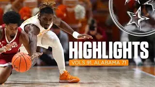 HIGHLIGHTS: Vols 91, Alabama 71 (Jan. 20, 2024)