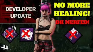 NEW DEVELOPER UPDATE! Nerfed killers, healing nerfed, coh nerfed & dh re-work! Dbd PTB