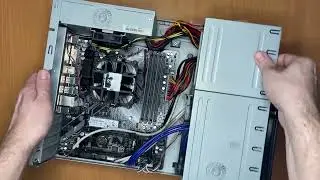 Slim-Tower Ryzen 5 2400G сборка и тест