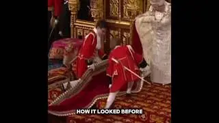 The outfit does look better with the black trousers #short #princegeorge #change #coronation