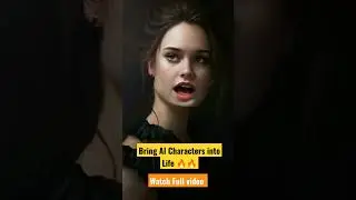 Bring your AI Characters into life🔥 #aiavatar #aiactor #aiart #aigenerator #ai