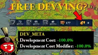 EU4 but DEVVING IS FREE - ULTRA TALL META -  AI Only Timelapse
