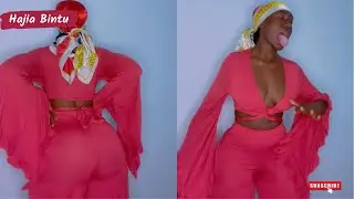 Hajia Bintu dances using her big botos on tiktok🔥🔥🔥