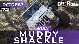AOAA Muddy Shackle (Blue) with Offroad Consulting