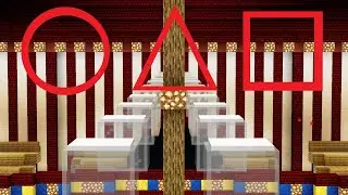 I played Squid game Glass Stepping Stones Game in minecraft