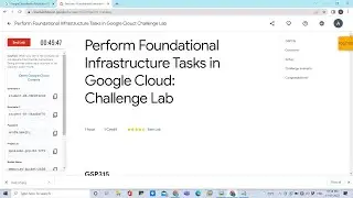 Perform Foundational Infrastructure Tasks in Google Cloud: Challenge Lab 