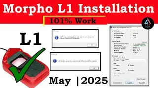 morpho l1 device installation windows 11 & 10  not working |  morpho l1 device not working