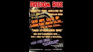 Your Invited on the MRAQ Freedom Ride on the 18th Nov 2017