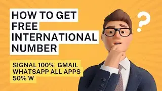 Get Free Mobile Number For Receiving OTP | Get International Number | Signal app free number