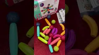 Магнітний конструктор шарики палички