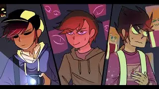 Озвучиваю свою комикс"Застряли в Музей" EddsworldAU