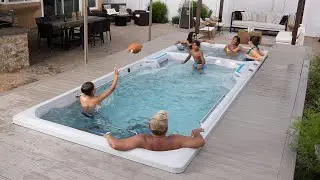 The Endless Pools E2000 Swim Spa Balances Fun, Fitness, and Relaxation!