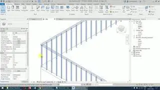 #9 | How to create Ramp in Revit | How to create Railings in Revit 2021