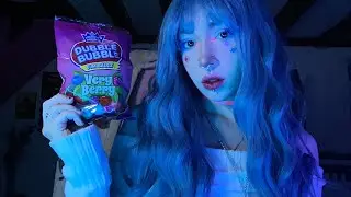 Gum Chewing and Rambling ASMR | Mouth Sounds, Tapping, Whispering