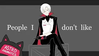 GHOST Part 2 | People I don't like