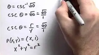 Algebra 2- Find the value of a Trigonometric Function - Problem 5