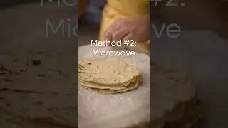 How To: Reheat Tortillas #shorts