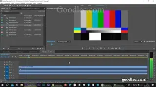 Полосы и тон, Черный экран, Цветная маска, Прозрачное видео в Premiere Pro