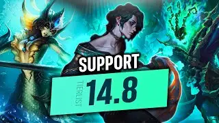 14.8 Support Tier List/Meta Analysis - League of Legends
