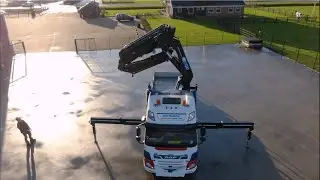 HMF 7020K-RCS TRUCK MOUNTED LOADER CRANE