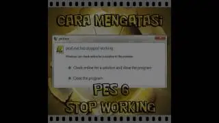 Cara Mengatasi Stop Working PES 6 Akhir Master League