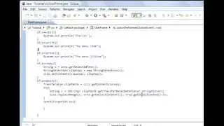 Java programming Lesson 84 GUI : Paste Systems Clipboard