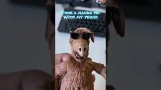 Alf in the Matrix Reflections BTS #toyphotography #neca @sirdork730 @neca