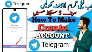 How To Create Telegram Account in Urdu 2023 | Telegram Account Kaise Banaye 2023