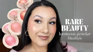 NEW Rare Beauty Soft Pinch Powder Blushes | Review, Swatches & Try On