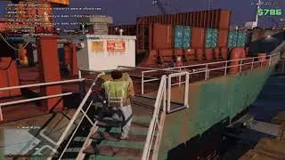 GTA5 RP - Работа в порту