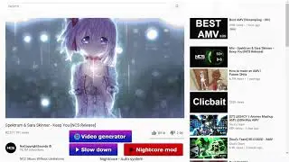 Nightcore mode (extension)