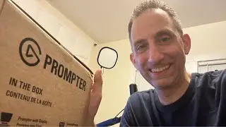 Setting Up the Elgato Prompter - LIVE 7/9/2024