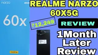 Realme Narzo 60X 5G Review: One Month Experience Smartphone Under 15k 5G Gaming Experience 60X 5G