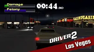 Driver 2 walkthrough - Las Vegas [PS1, 2000, HD]