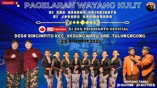 WAYANG KULIT KI EKO KONDHO PRISDIANTO | DUO JO | RINGINPITU - KEDUNGWARU - TULUNGAGUNG