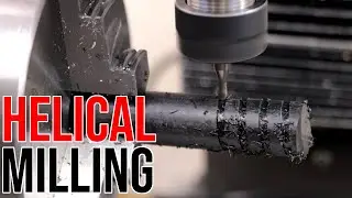 Helical Milling Attachment For The Milling Machine