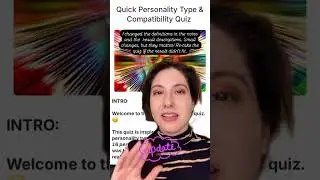 UPDATE Personality Quiz (16 Personality)