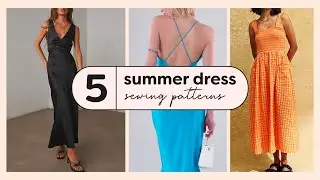 5 Summer Dresses You Should Sew! + FREE PATTERN! 🌸