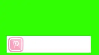 Pinterest I'd Text Background - Green Screen || By Green Screen Tutorial